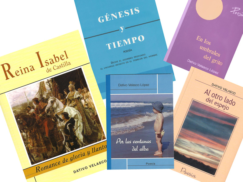 portada libros de poes&iacute;a de Dativo Velasco